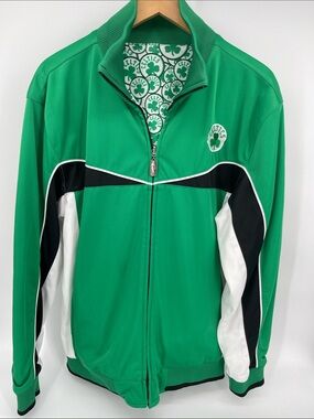 UNK NBA Boston Celtics Reversible Track Jacket Men Large